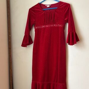 My Michelle Red Formal Kids Dress